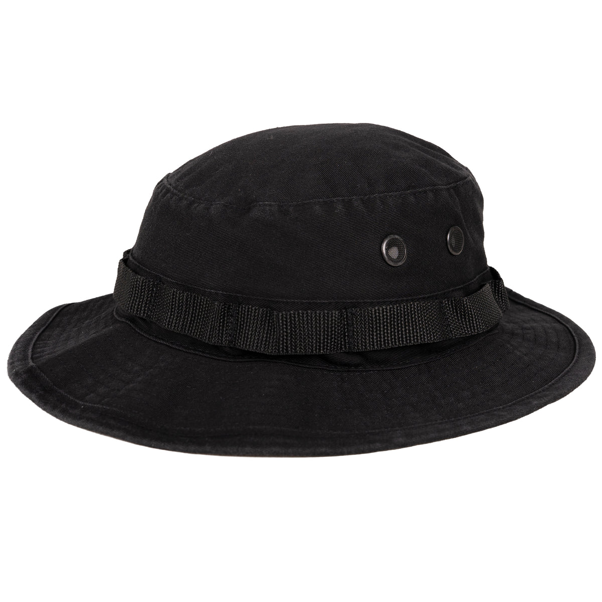 Vintage Tactical Boonie Hat – Wide Brim Sun Protection Jungle Bucket Cap