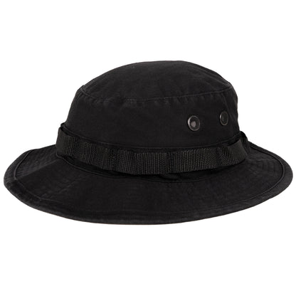 Vintage Tactical Boonie Hat – Wide Brim Sun Protection Jungle Bucket Cap