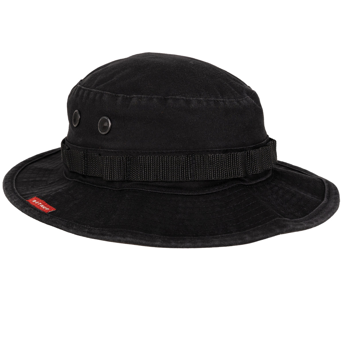 Vintage Tactical Boonie Hat – Wide Brim Sun Protection Jungle Bucket Cap