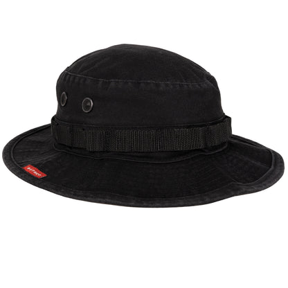 Vintage Tactical Boonie Hat – Wide Brim Sun Protection Jungle Bucket Cap