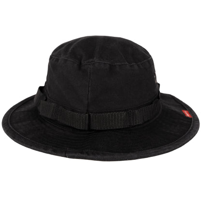Vintage Tactical Boonie Hat – Wide Brim Sun Protection Jungle Bucket Cap