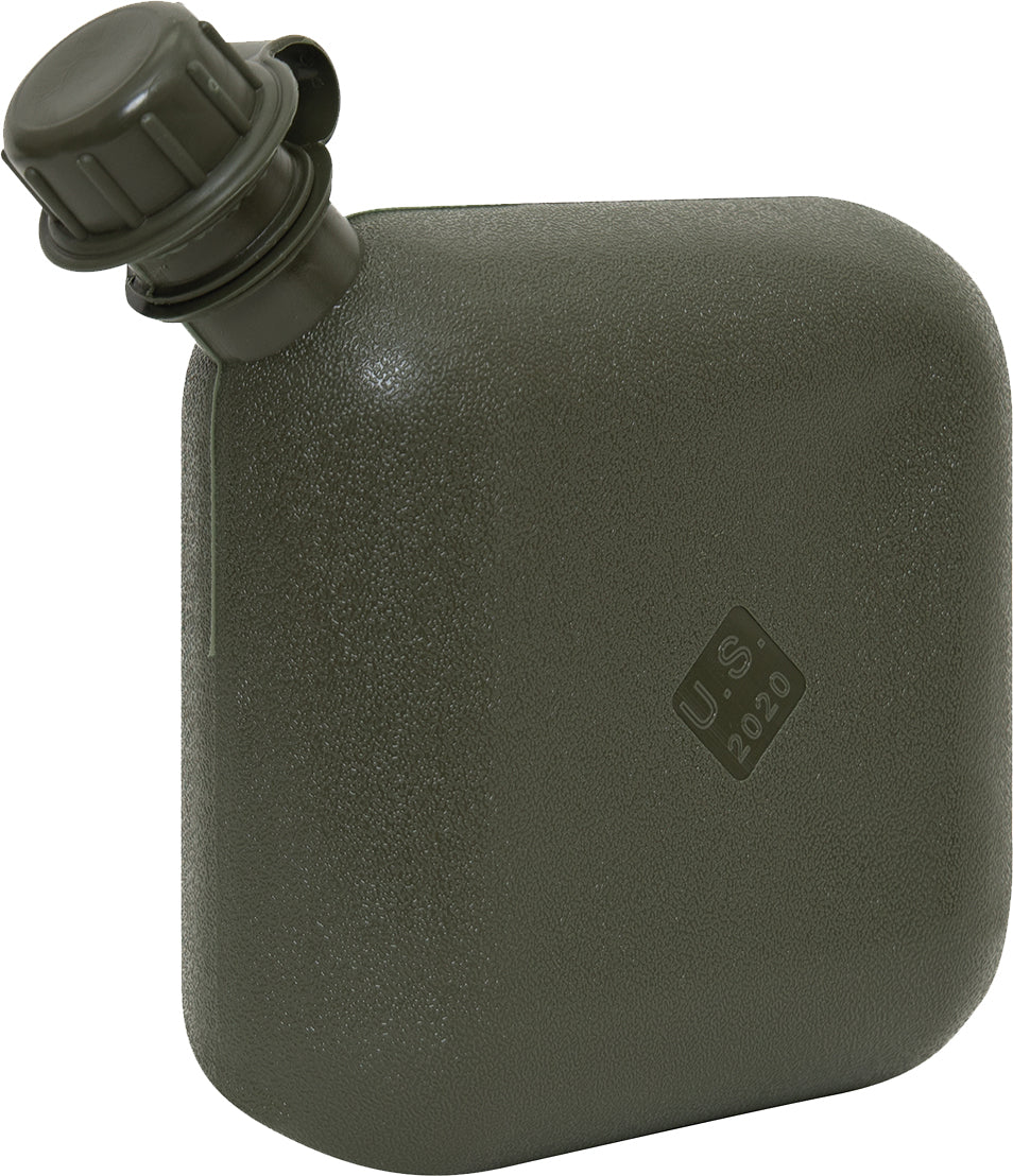 Olive Drab - Military GI Style Canteen Straw Kit