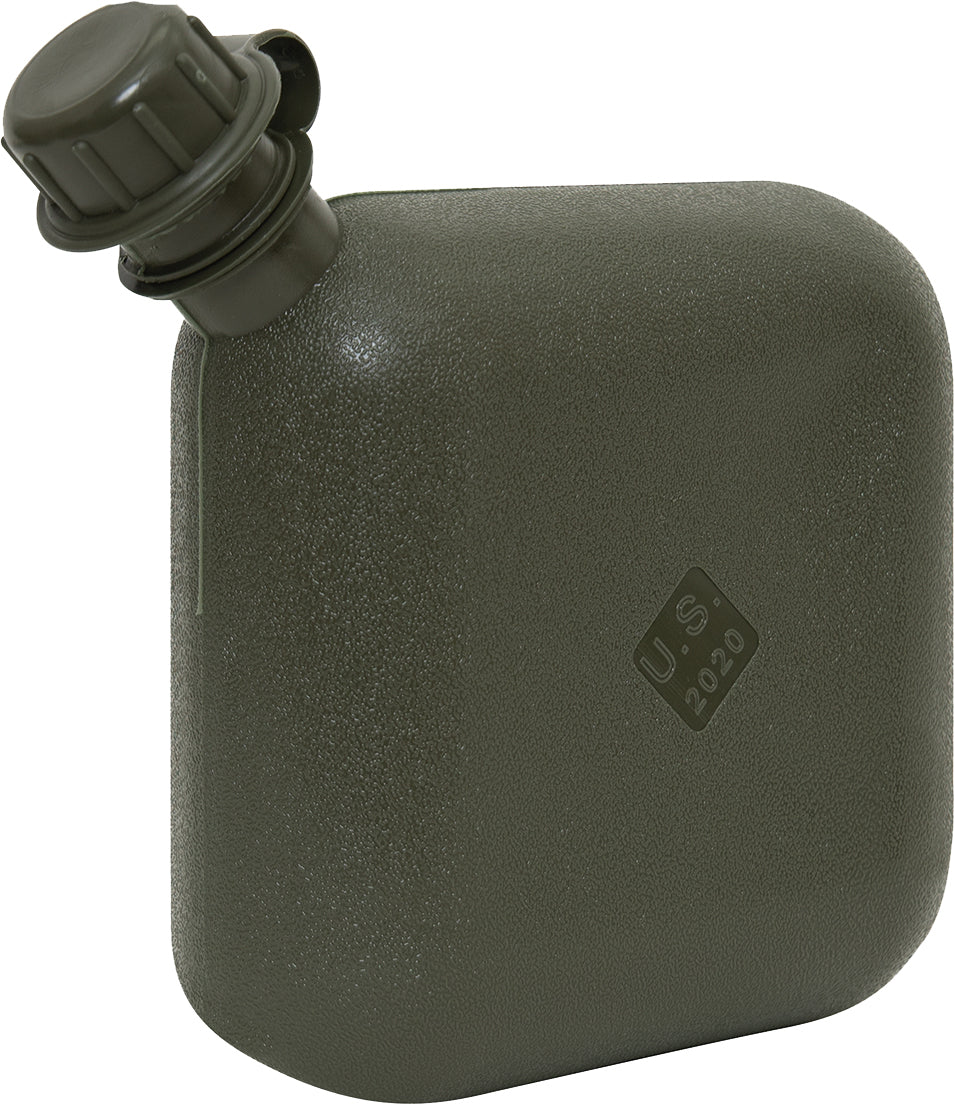Olive Drab - Military GI Style Canteen Straw Kit