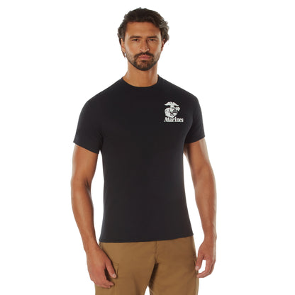 Black - MARINES PAIN IS WEAKNESS LEAVING THE BODY T-Shirt