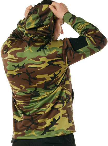 Woodland Camo Concealed Carry Hoodie