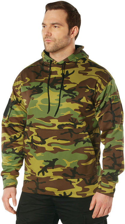 Woodland Camo Concealed Carry Hoodie