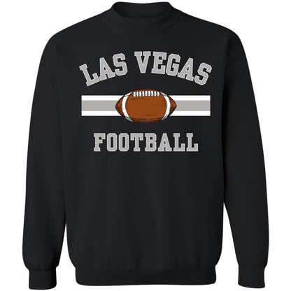 National Football US City League Teams Crewneck Sweatshirt | USA City Warm Sports Fan Gameday Pullover