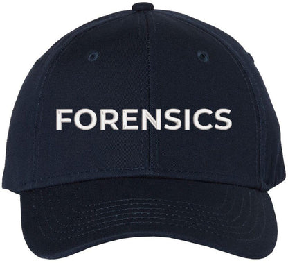 Forensics Embroidered Baseball Cap | Team Investigative Scientific Clinical Professionals Structured Hat