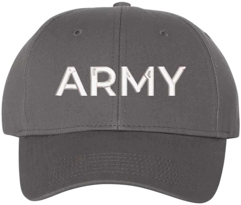 Army Embroidered Baseball Cap | US Army Text | Structured Hat
