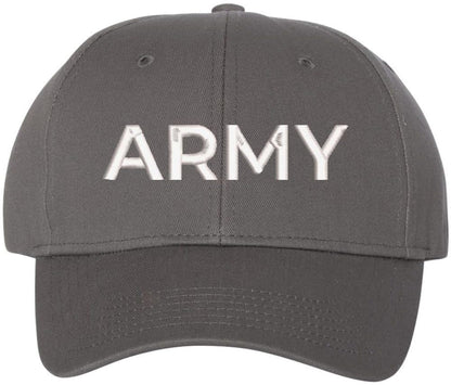 Army Embroidered Baseball Cap | US Army Text | Structured Hat