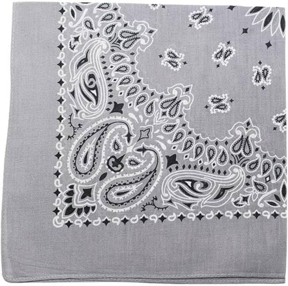 Trainmen Paisley Bandanas Scarf Do-rag Cotton Biker Head Rags Classic Bandanna 22" x 22" (12 Pack)