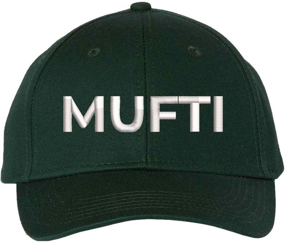 Mufti Embroidered Baseball Cap | Imam Text Faqih Islamic Men's Scholar Teacher Leader Hat