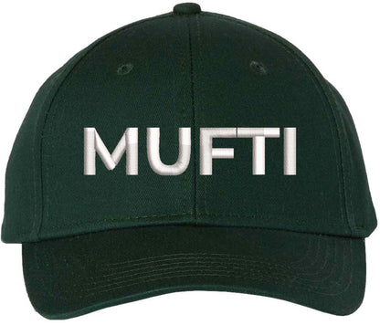 Mufti Embroidered Baseball Cap | Imam Text Faqih Islamic Men's Scholar Teacher Leader Hat