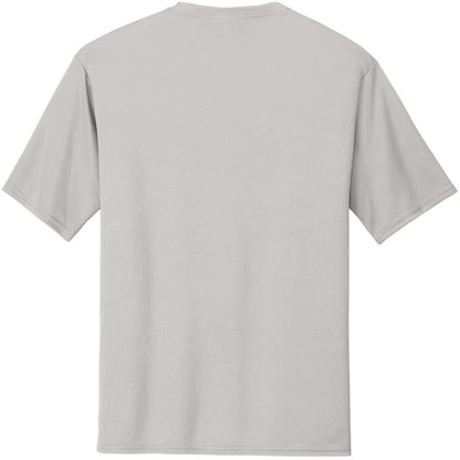 Solid Performance Military Tactical T-Shirts | 100% Polyester Moisture Wicking Crewneck Tee Shirts, 6-Pack