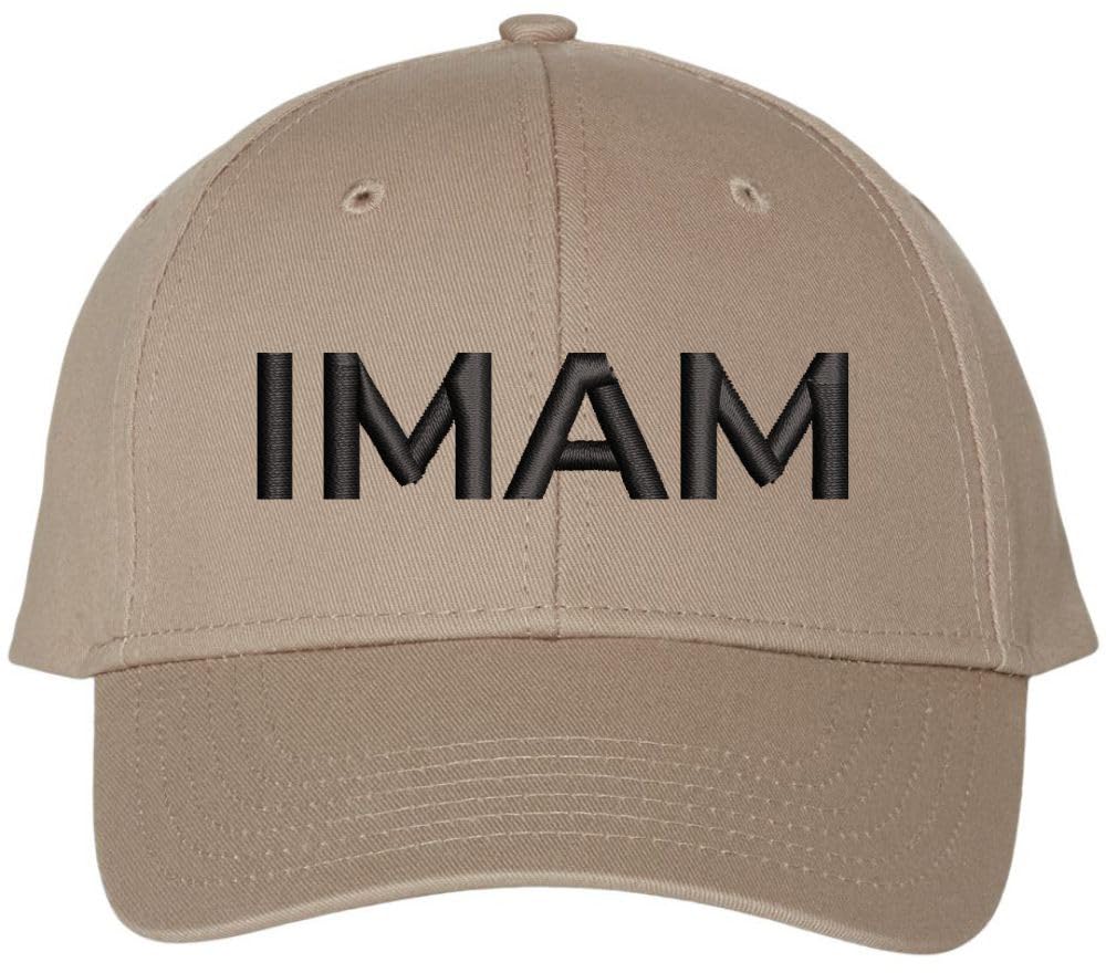 Imam Embroidered Baseball Cap | Text Sheikh Islamic Scholar Men's Hat | Structured Hat
