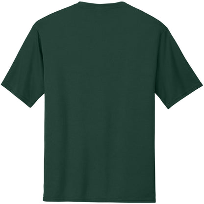Solid Performance Military Tactical T-Shirts | 100% Polyester Moisture Wicking Crewneck Tee Shirts, 6-Pack
