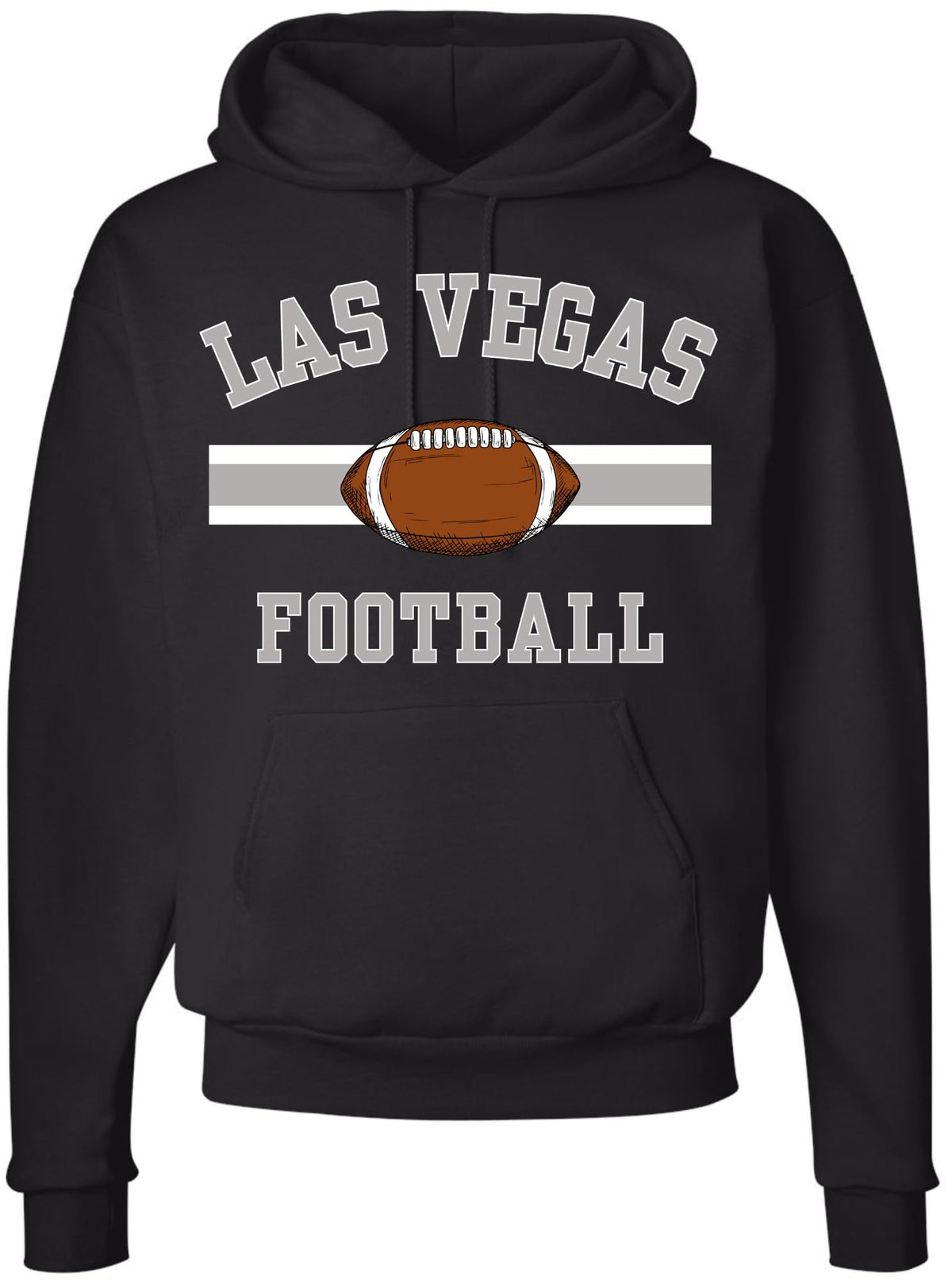 National Football US City League Teams Hooded Sweatshirt | USA Sports Fan Gameday Watching Stadium Hoodie