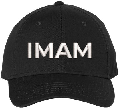 Imam Embroidered Baseball Cap | Text Sheikh Islamic Scholar Men's Hat | Structured Hat