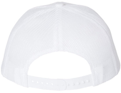 Compton Old English Embroidered Trucker Hat | Classic Deluxe Snapback Mesh Snapback Cap