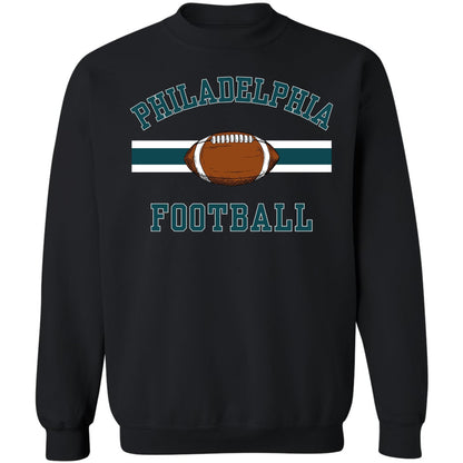 National Football US City League Teams Crewneck Sweatshirt | USA City Warm Sports Fan Gameday Pullover