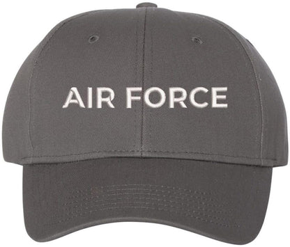 Air Force Text Embroidered Baseball Cap | USA Air Aviation Squad | Structured Hat
