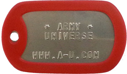 US Military Dog Tag Set - ID Matte Metal ID Dog Tags Necklace Complete Set with 2 Chains and 2 Silencers