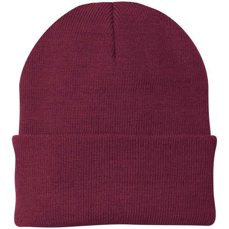 Rainbow Heart Embroidered Beanie Hat LGBTQ+ Pride Love All Gender Winter Skull Cap