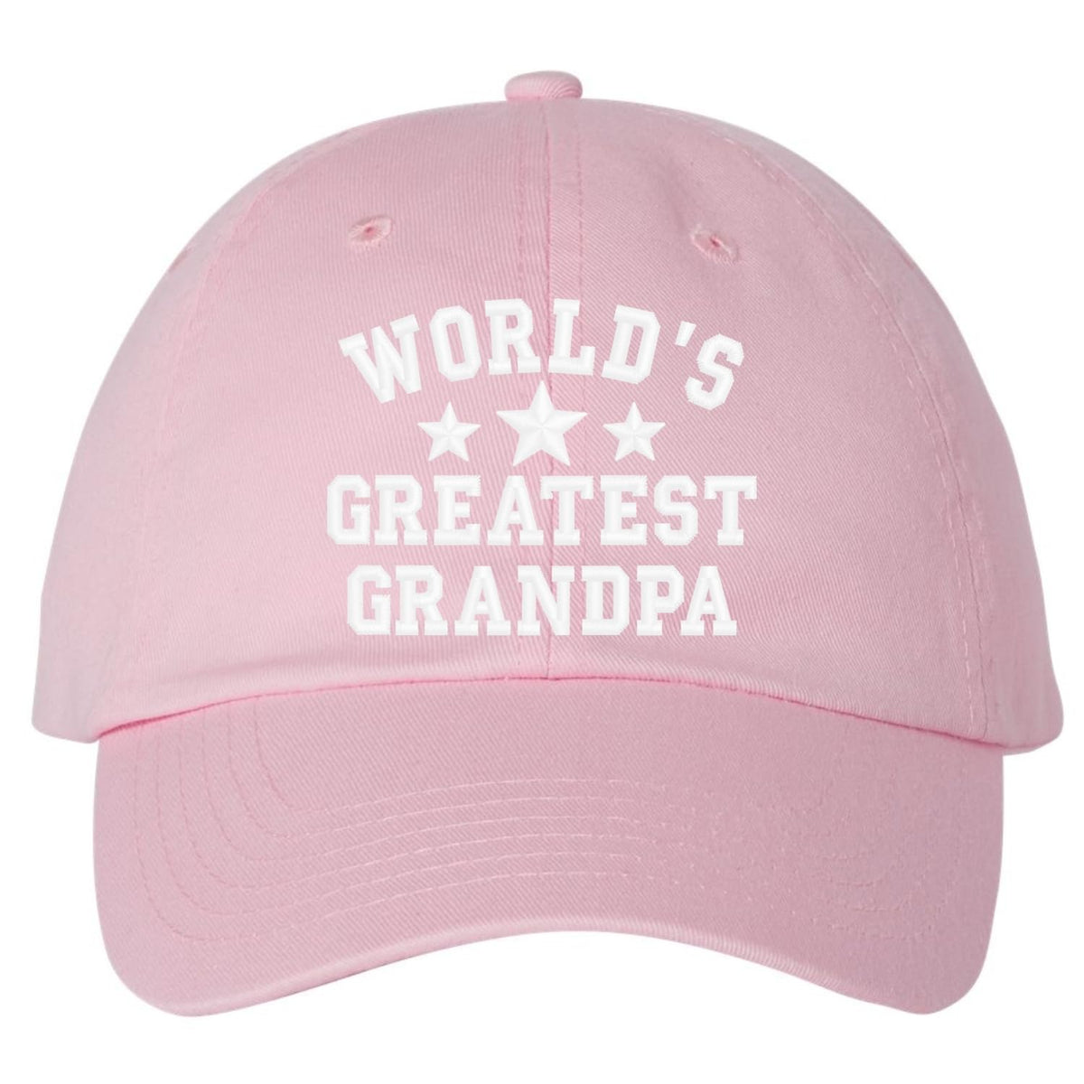 World's Greatest Grandpa Soft Cotton Dad Hat Baseball Hat for the World's Best Grandpa