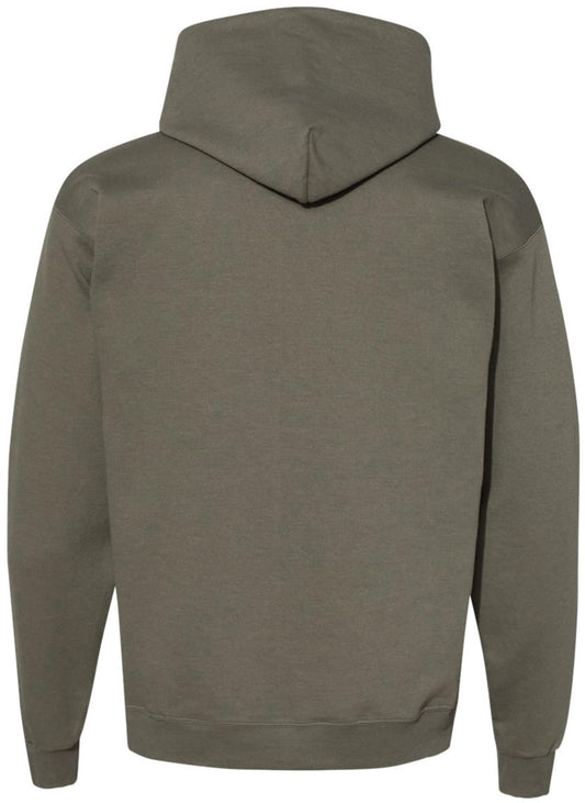 Israeli Defense Forces IDF Zahal Logo Hoodie | Large Emblem Israel Army Unisex Pullover Hooded Sweatshirt, Olive Green