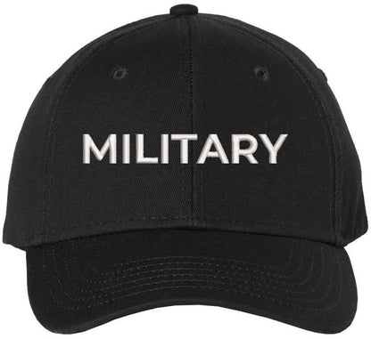 Military Embroidered Baseball Cap | Text USA Army Military Professionals United States Hat | Structured