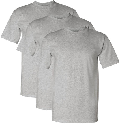 US Army Heavyweight Solid Color T-Shirts | Made in USA 100% Cotton Heavy Weight Crewneck Shirts | 3 Pack