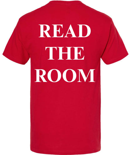 Read The Room Printed T-Shirt | Funny Sarcastic Graphic Tee for Smart, Socially Aware People