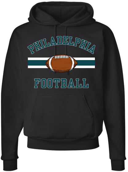 National Football US City League Teams Hooded Sweatshirt | USA Sports Fan Gameday Watching Stadium Hoodie