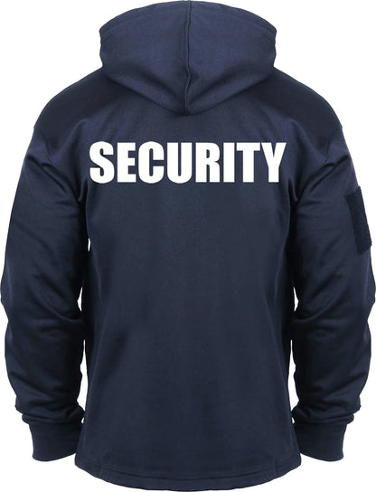 SECURITY Concealed Carry Sweatshirt Pullover DOUBLE SIDED Hoodie for Security Guards & Bouncers