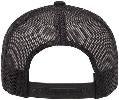 Security Guard Trucker Hat | Large Text Embroidered Bouncer Mesh Snap Back Officer Work Duty Cap