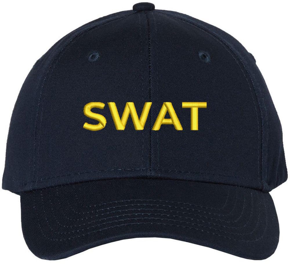 SWAT Baseball Cap - Embroidered - Structured Cap