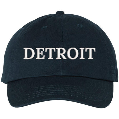Detroit Dad Hat Classic Embroidered Proud Detroit Michigan 100% Cotton Adjustable Baseball Cap