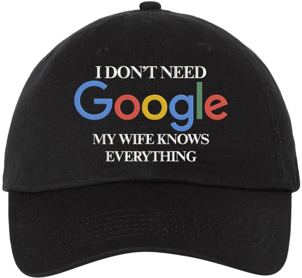 Funny Hilarious Gag Gift Dad Hats Embroidered Cotton Humorous Unisex Gift Baseball Caps