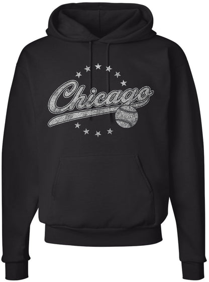 USA Baseball Team City Fan Hooded Sweatshirt | Classic Sports Fan Hoodie | Support Your Favorite City & Team