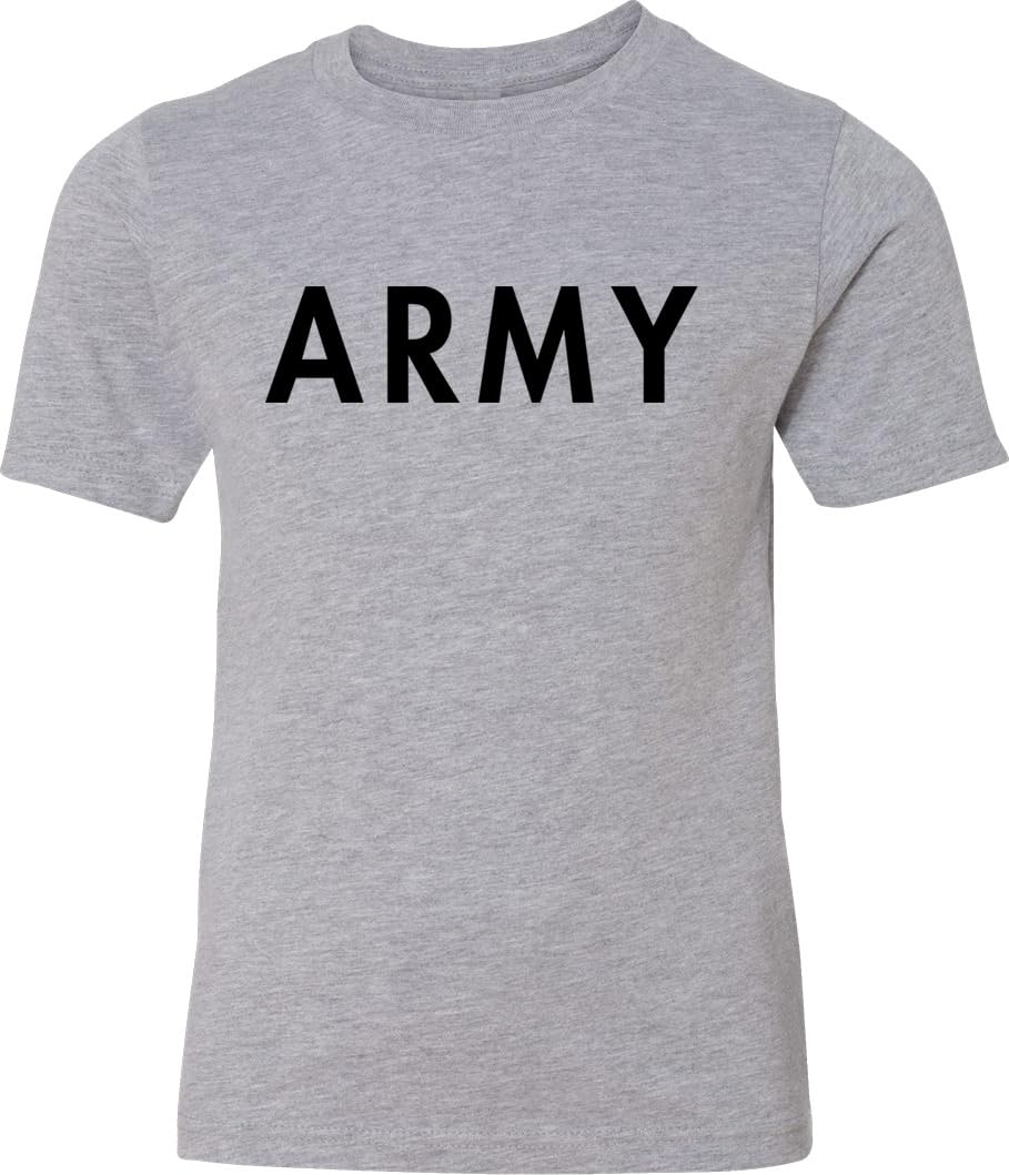 Kid's Army PT Style T-Shirt | U.S. Army Military Physical Training Infantry Child Boy Girl Tee Shirt