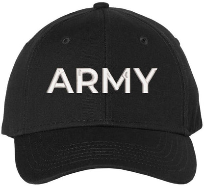 Army Embroidered Baseball Cap | US Army Text | Structured Hat