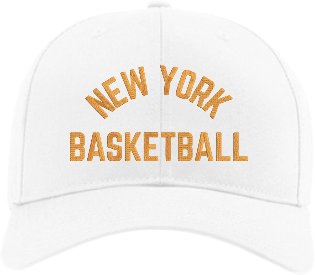 New York basketball Embroidered Baseball Cap | 100% Polycotton Snapback Sports Unisex Dad Hat