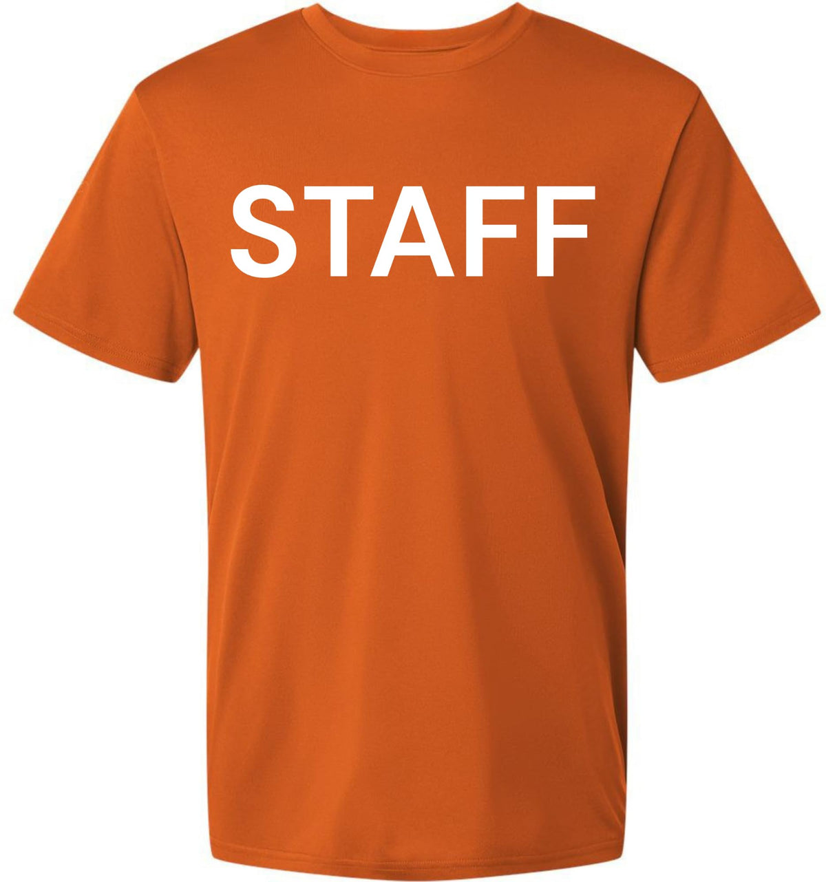 Staff T-Shirt - 100% Cotton Crewneck Tee - Short Sleeve