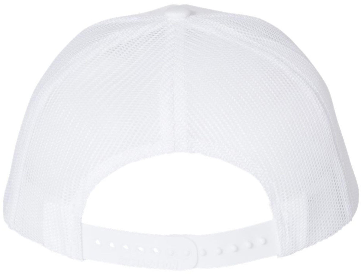 47 USA Flag Hair Top Embroidered Trucker Hat | Support President American Mesh Snapback Unisex Cap