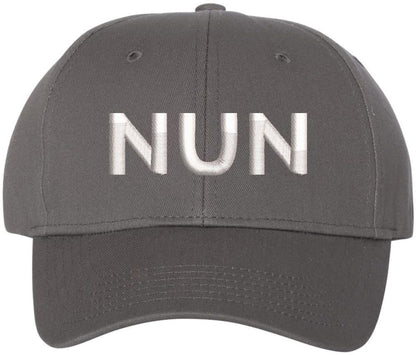 Nun Embroidered Baseball Cap | Sister Holy Women Text Church Christian Structured Hat