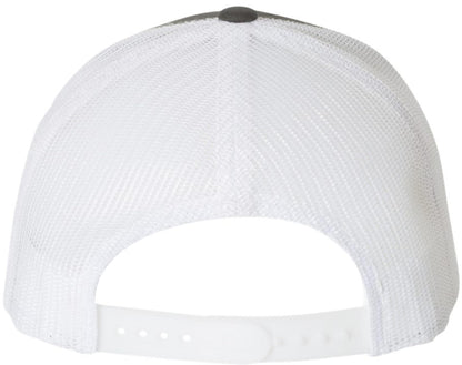 Number 1 Dad in The World Embroidered Trucker Hat | Adjustable Mesh Back Polycotton Father's Day Baseball Cap