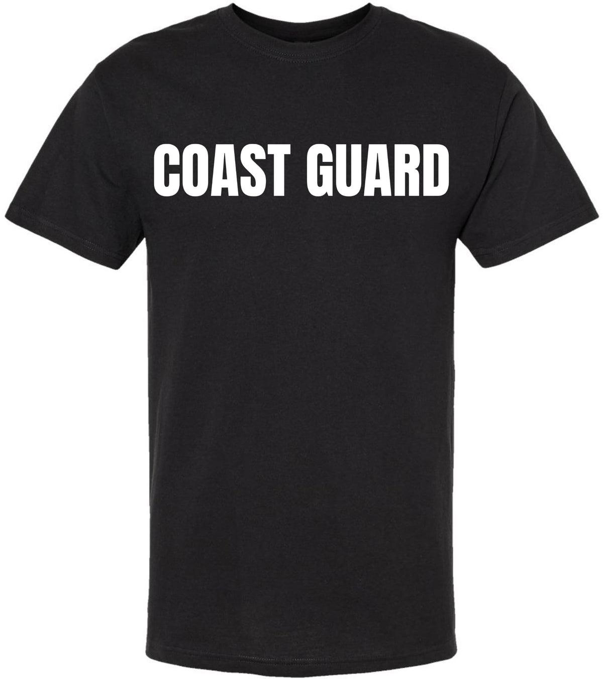 Coast Guard T-Shirt | US Physical Training PT Team Gym Workout Double Sided Printed Tee Shirt