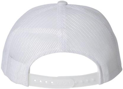 Number 1 Dad in The World Embroidered Trucker Hat | Adjustable Mesh Back Polycotton Father's Day Baseball Cap