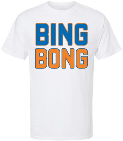 Bing Bong New York Basketball T-Shirt | Funny Viral NYC Meme Printed Humorous Tee Shirt