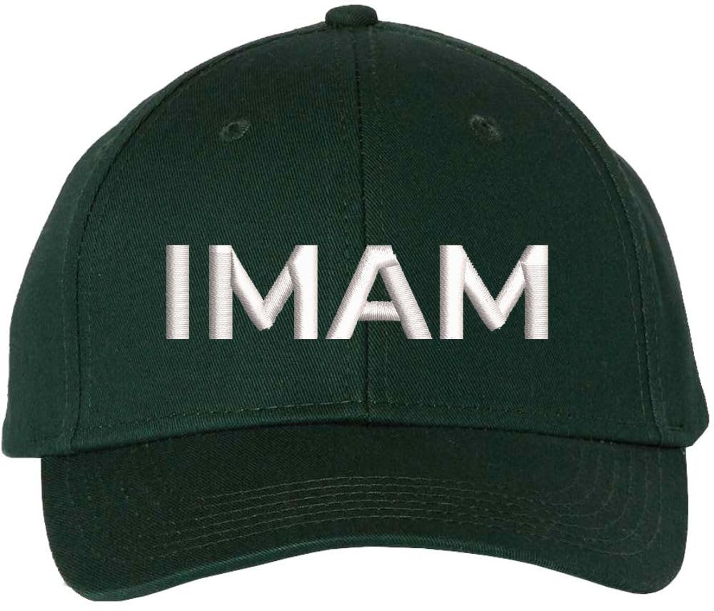 Imam Embroidered Baseball Cap | Text Sheikh Islamic Scholar Men's Hat | Structured Hat
